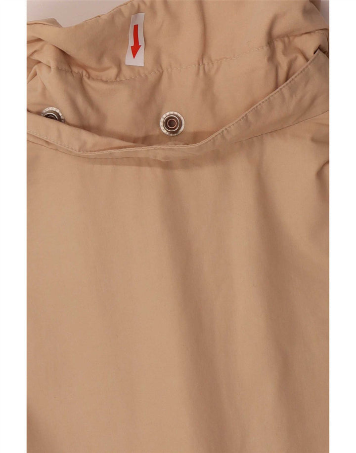 Jaqueta corta-vento feminina Gas Regular Fit UK 16 grande algodão bege