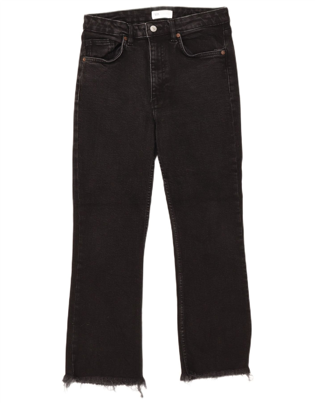 Calça jeans feminina Zara EU 38 pequena W28 L25 preta