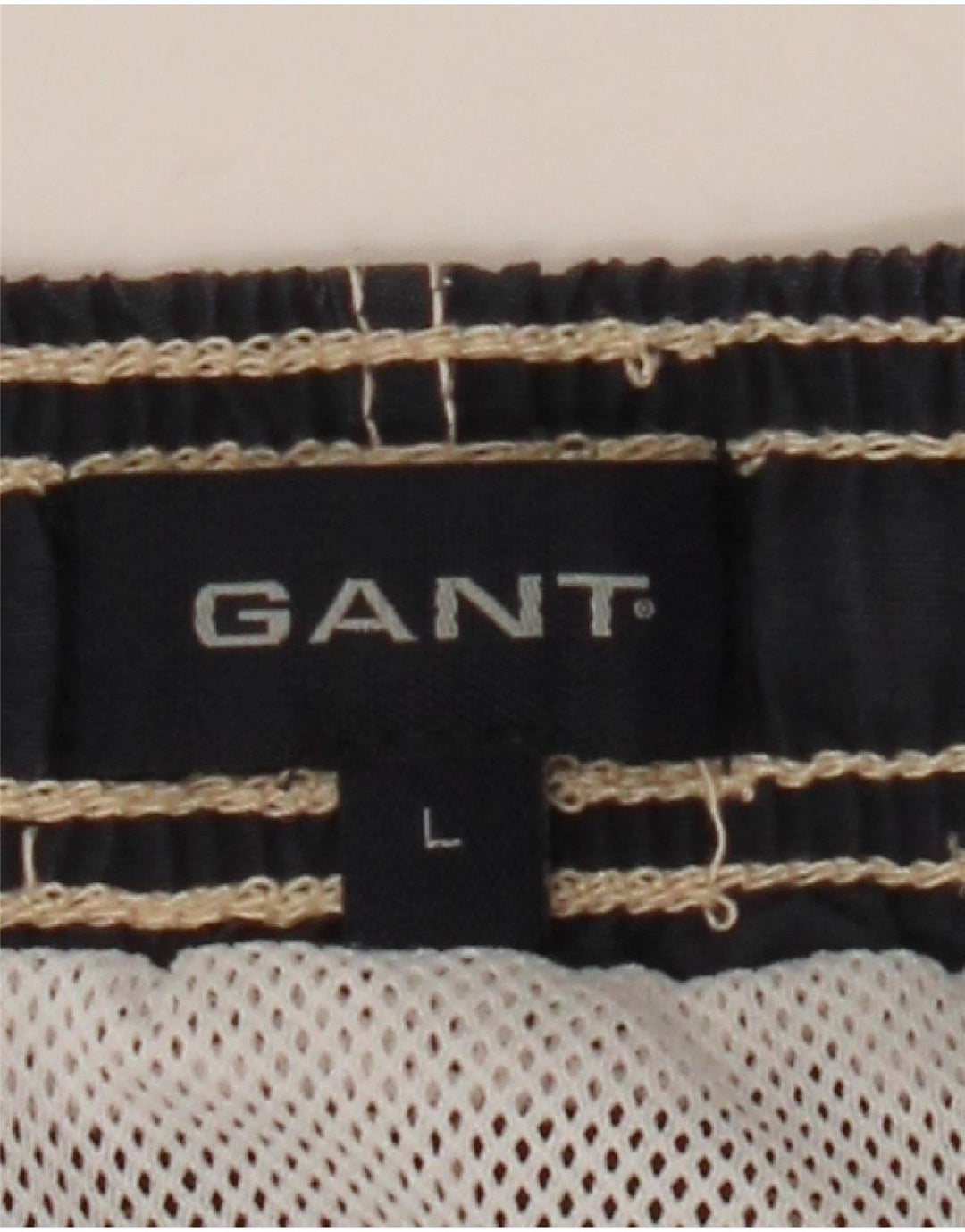 Shorts de natação masculino Gant grande azul marinho