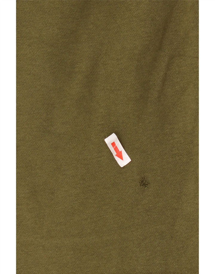 Calça de treino masculina Nike joggers médio cáqui algodão
