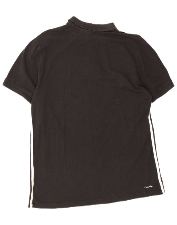 Adidas Mens Climalite Polo Shirt XL Preto Algodão