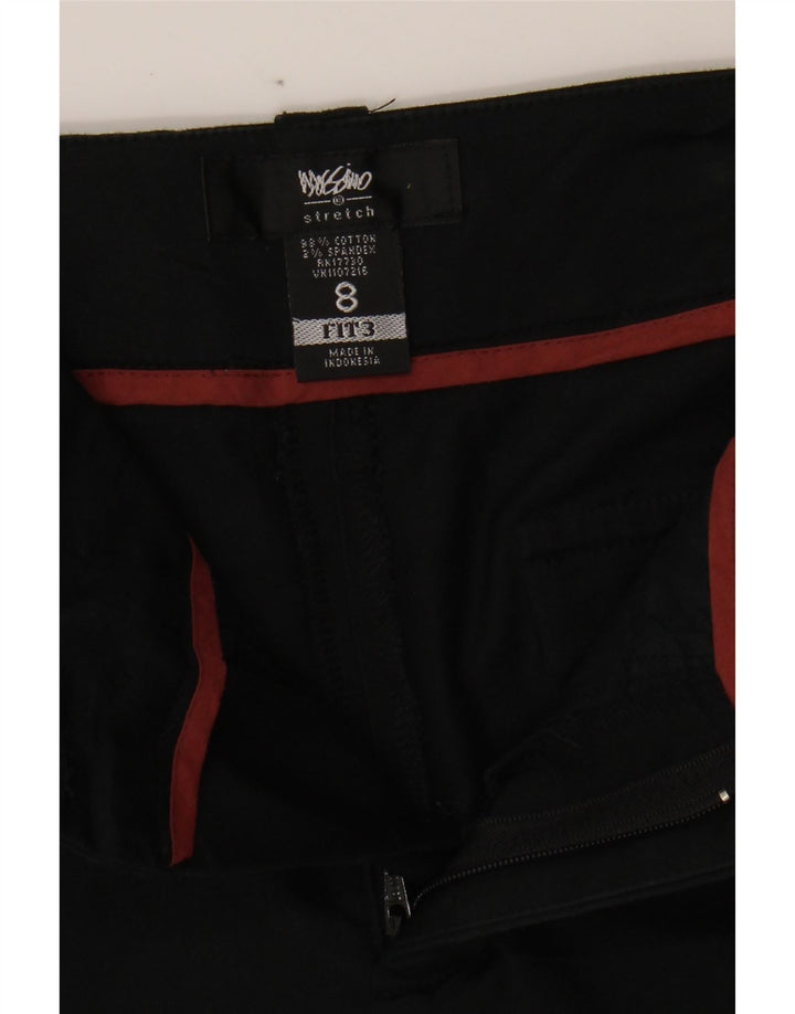 MOSSIMO Womens Casual Shorts US 8 Medium W30 Black Cotton Vintage Mossimo and Second-Hand Mossimo from Messina Hembry 