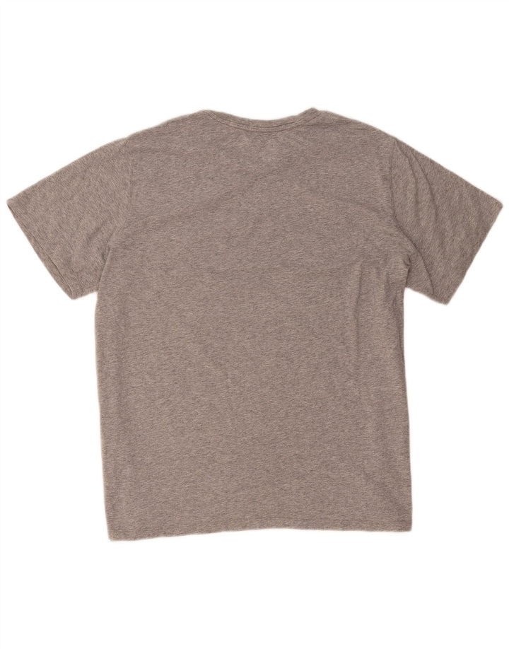 Camiseta gráfica masculina LEVI'S Top 2XL algodão cinza