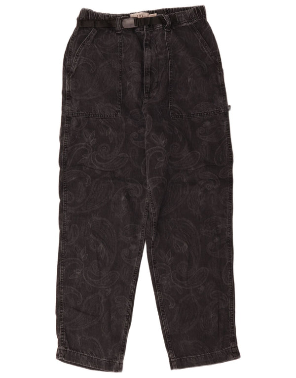 Calça Jeans Cônica Masculina Urban Outfitters W30 L26 Algodão Paisley Preto