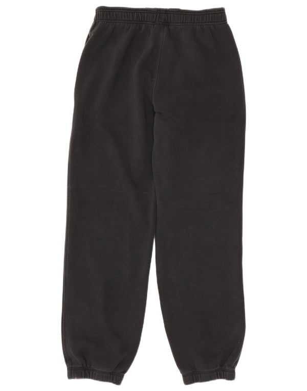 Adidas Womens Tracksuit Calças Joggers UK 14 Médio Algodão Preto