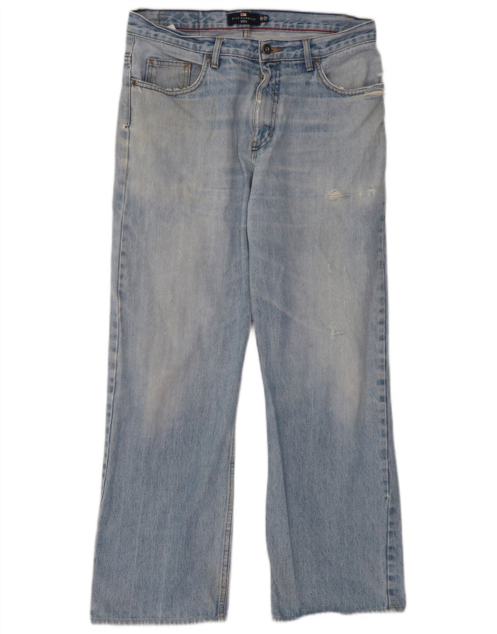 Jeans masculino Marks & Spencer Blue Harbor Bootcut W34 L31 algodão azul
