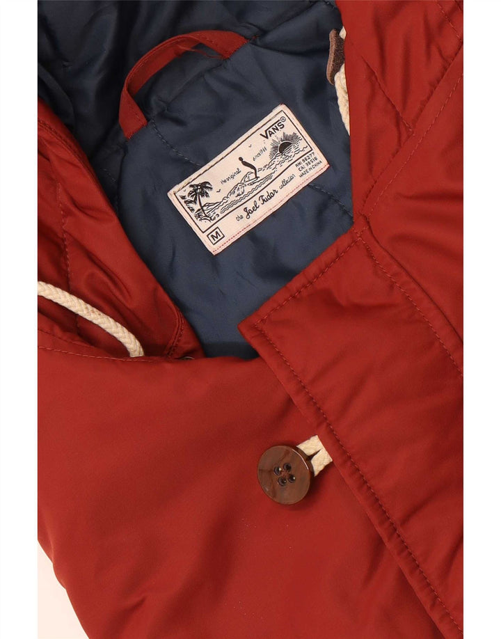 Jaqueta Vans Masculina Hooded Parka UK 38 Médio Marrom