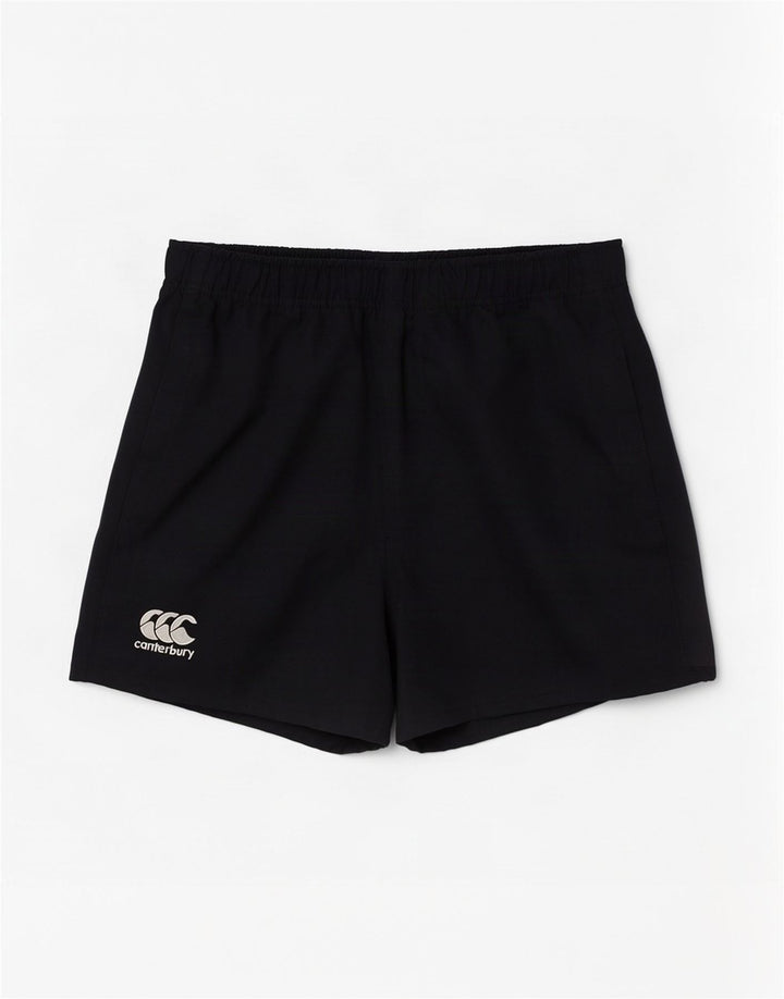 Canterbury Mens Sport Shorts Pequeno Poliéster Preto