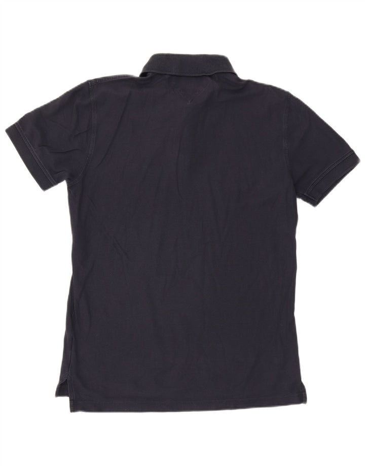 Camisa polo masculina Tommy Hilfiger Regular Fit média azul marinho