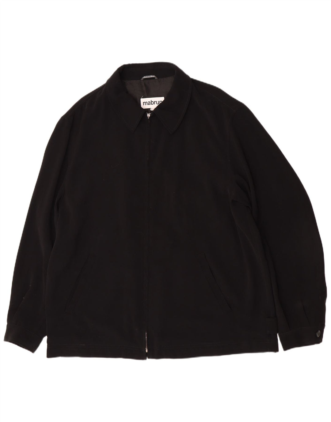 Jaqueta bomber masculina Mabrun UK 42 XL preta