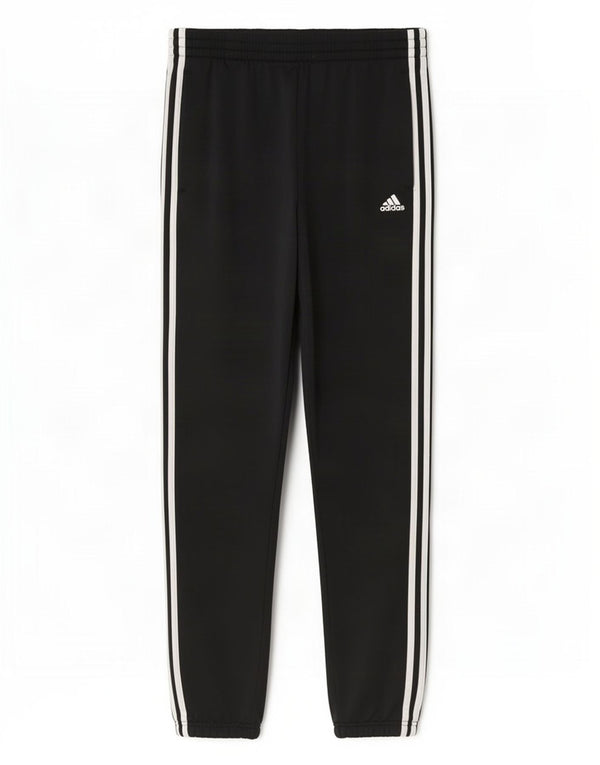 Adidas meninos calças de treino joggers 13-14 anos preto poliéster