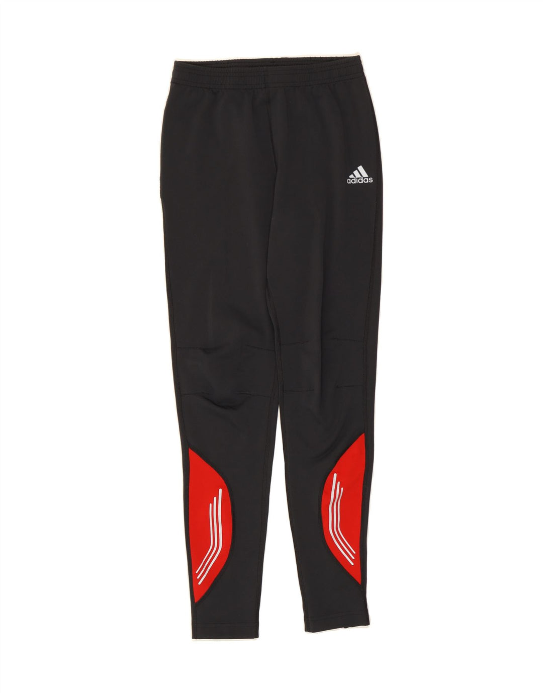 ADIDAS Womens Climalite Tracksuit Trousers UK 12 Medium  Black Colourblock Vintage Adidas and Second-Hand Adidas from Messina Hembry 