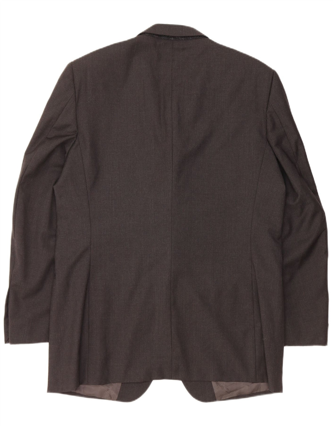 Jaqueta blazer masculina CARLO PIGNATELLI com 3 botões Reino Unido 40 grande lã preta