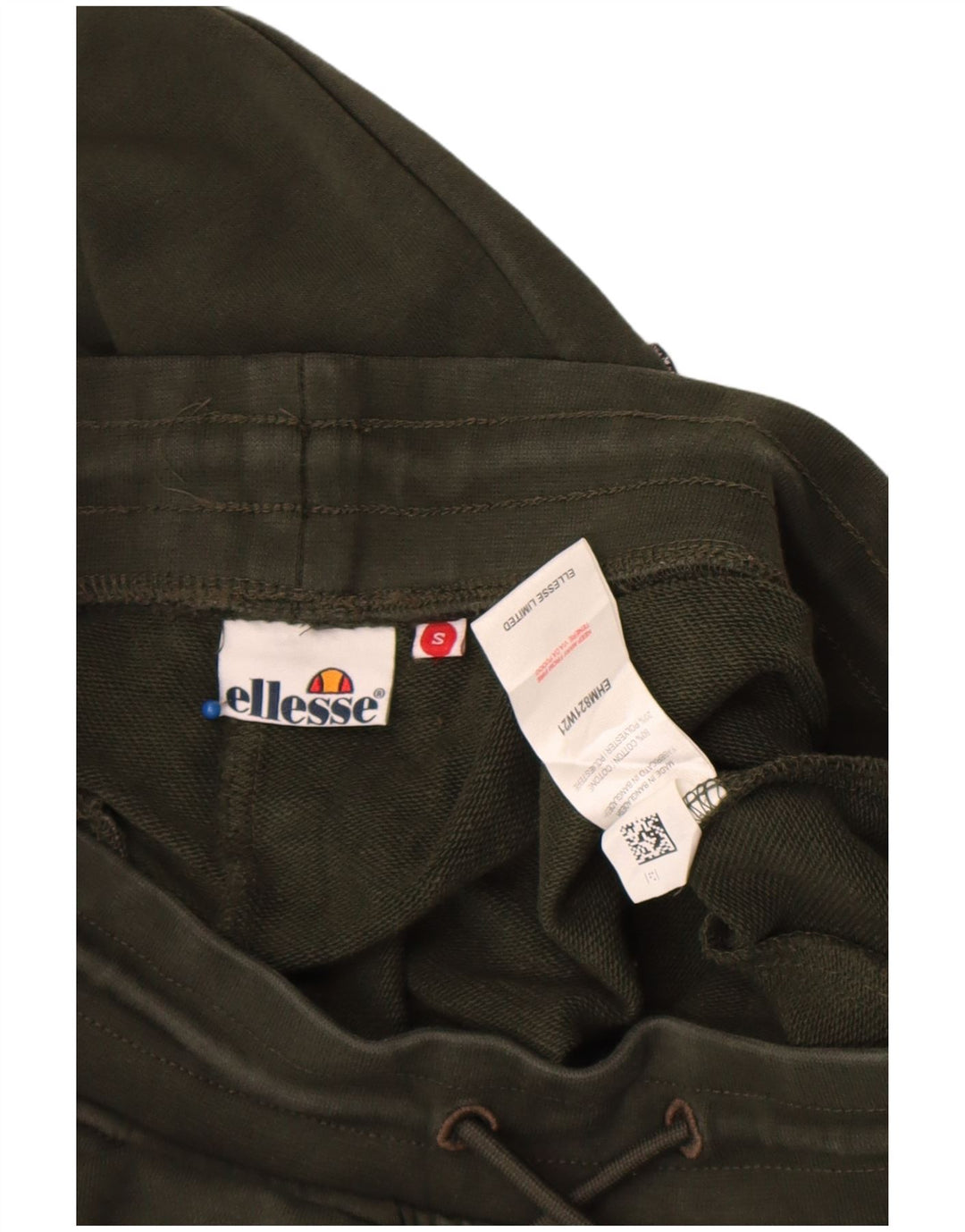 Calça de treino masculina Ellesse Joggers pequeno algodão cáqui