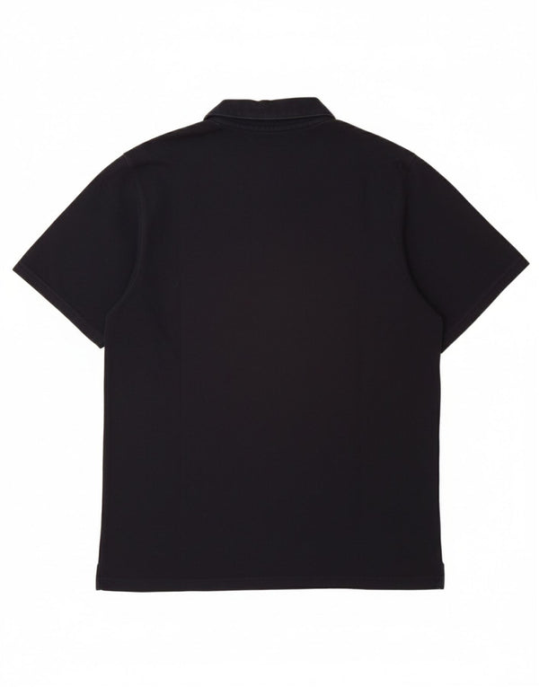 Camisa polo masculina NIKE 12-13 anos grande azul marinho colorblock algodão