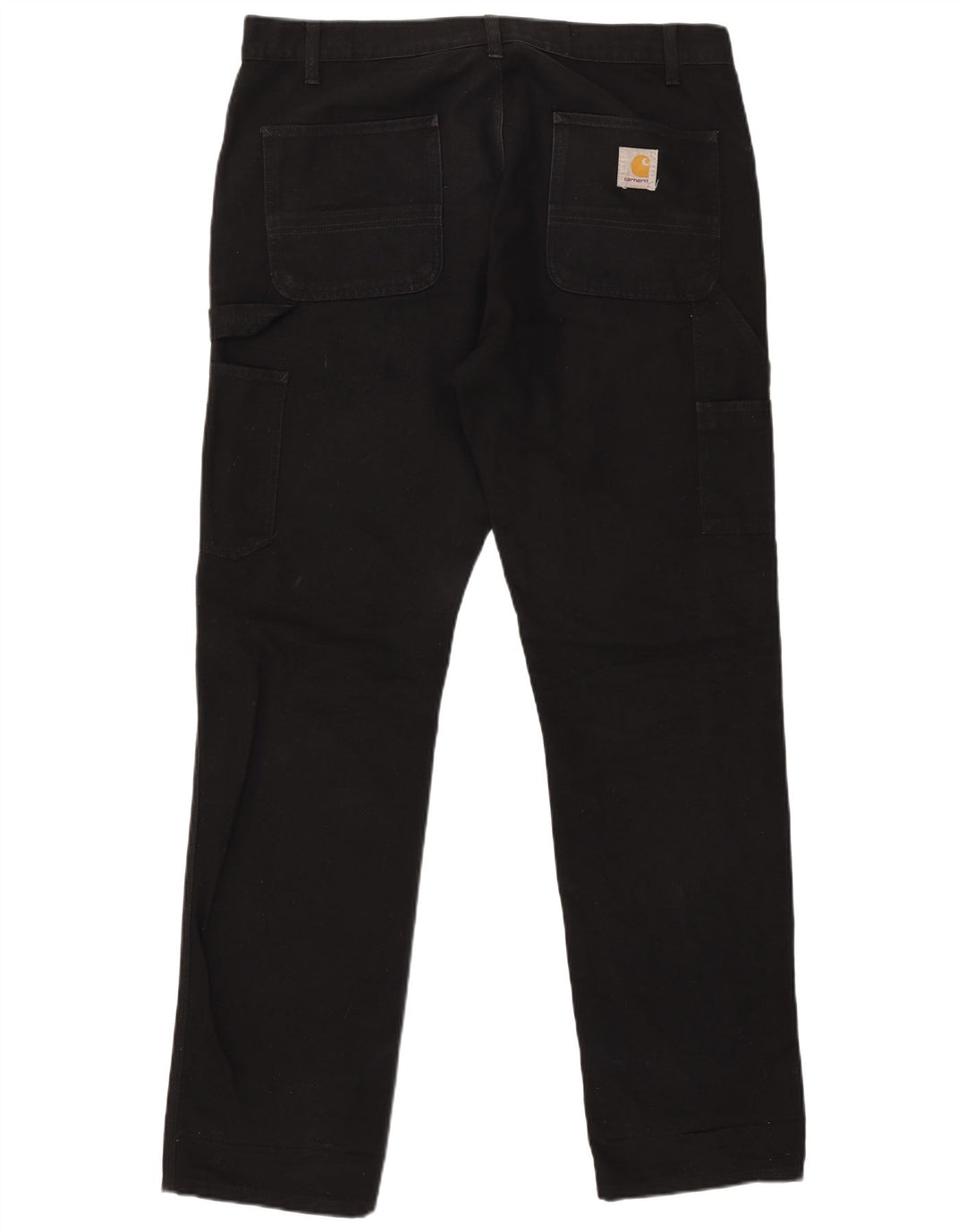 Calça cargo reta masculina CARHARTT W36 L34 poliéster preto