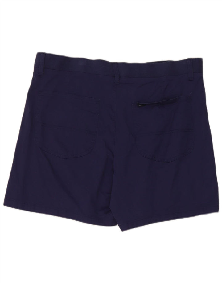 Shorts cargo feminino Lee W40 2XL azul marinho