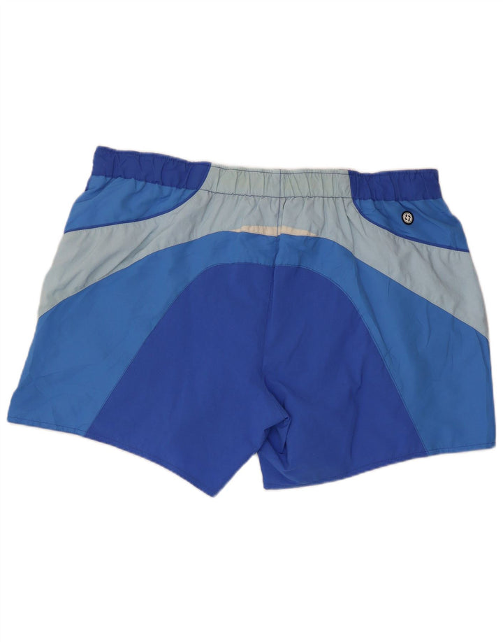 Calção de banho masculino COLMAR gráfico IT 58 XL azul colorblock poliéster