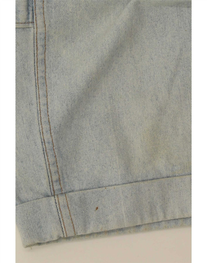 Casucci Macacão feminino jeans IT 46 grande W32 azul