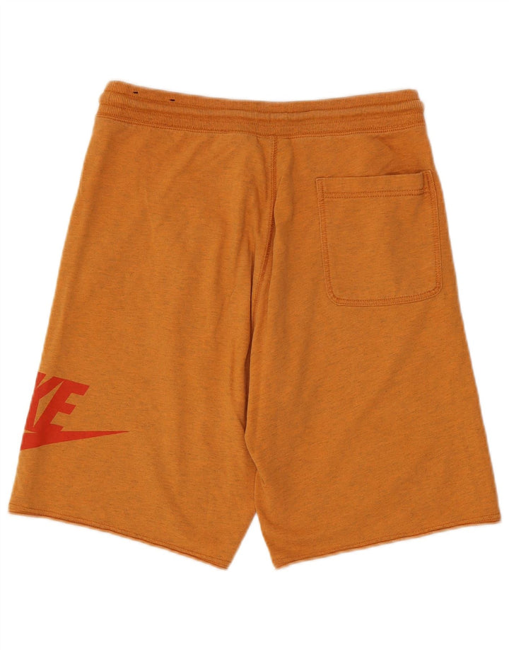 Shorts esportivos gráficos masculinos Nike médio marrom algodão