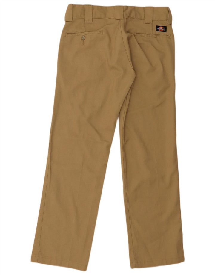 Calças Dickies Mens Straight Chino W30 L30 Poliéster Bege