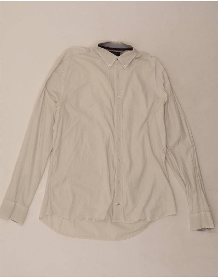 Camisa masculina Tommy Hilfiger XL algodão branco