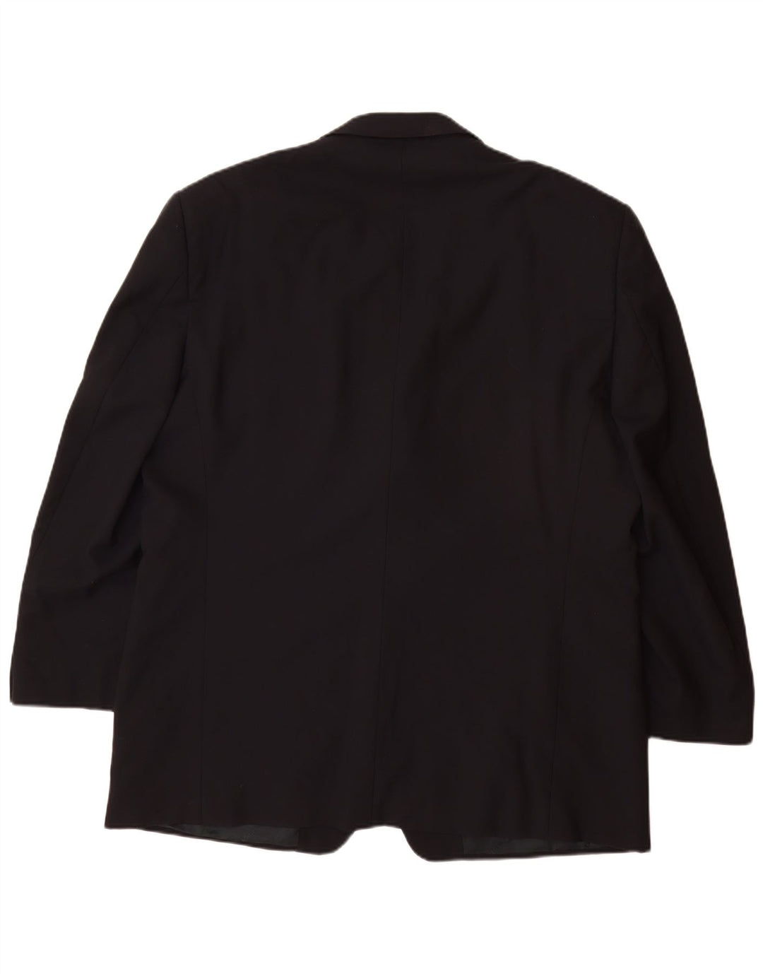 Jaqueta blazer masculina clássica de 3 botões VERSACE Reino Unido 42 XL azul marinho