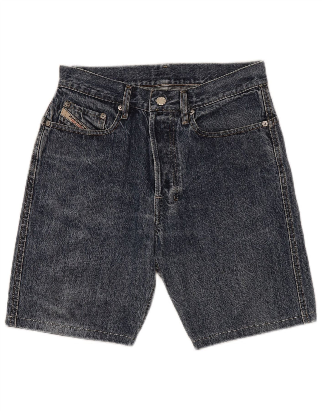 Shorts jeans masculino DIESEL W29 pequeno algodão azul