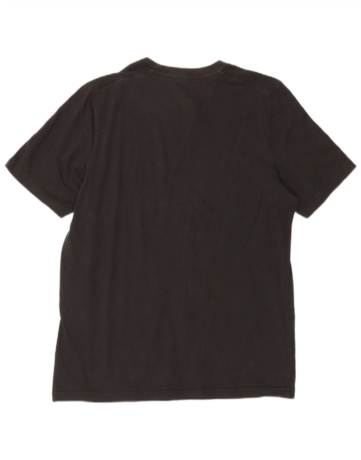 ADIDAS Mens Terrex Regular Fit Graphic Camiseta Top Médio Algodão Preto