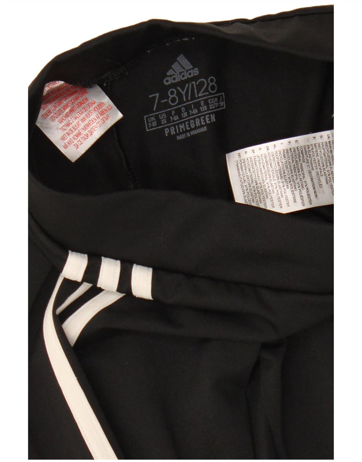 Leggings Adidas Aeroready para meninas 7-8 anos preto poliéster