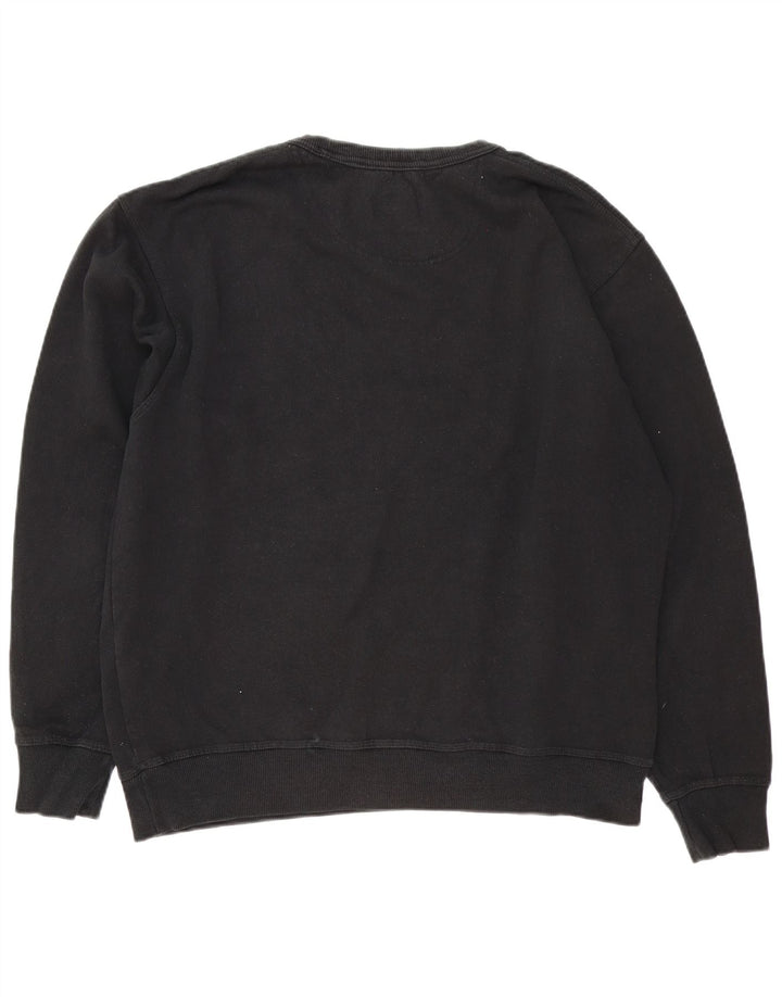 Champion moletom masculino jumper grande algodão preto