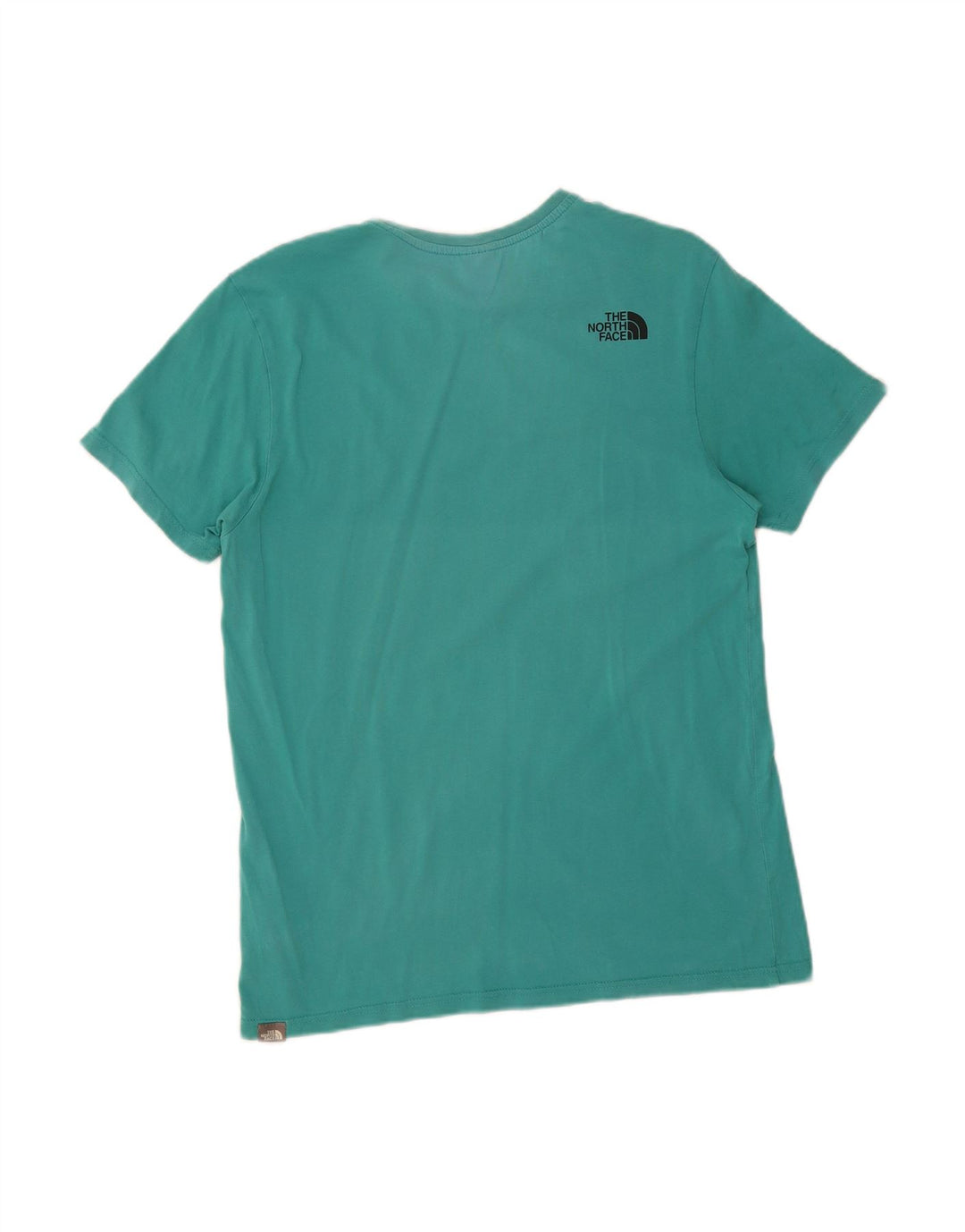 Camiseta masculina THE NORTH FACE Top algodão verde médio
