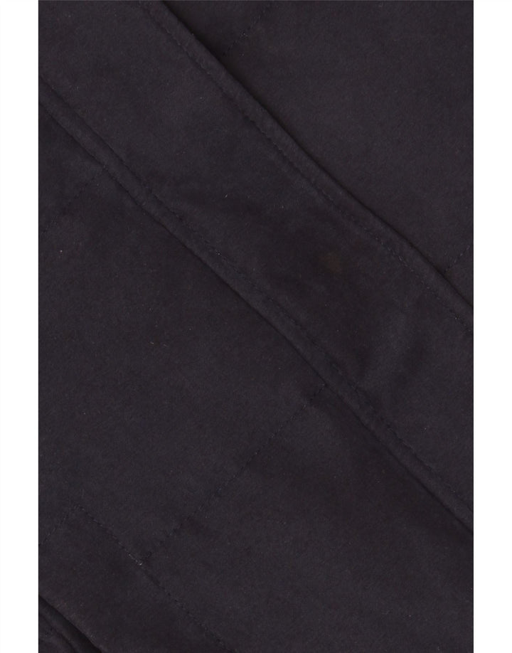 Jaqueta acolchoada feminina JOULES UK 14 grande poliéster azul marinho