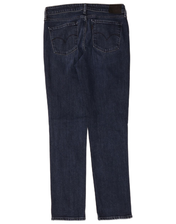 Calça jeans feminina Levi's 712 Slim W30 L30 azul marinho algodão