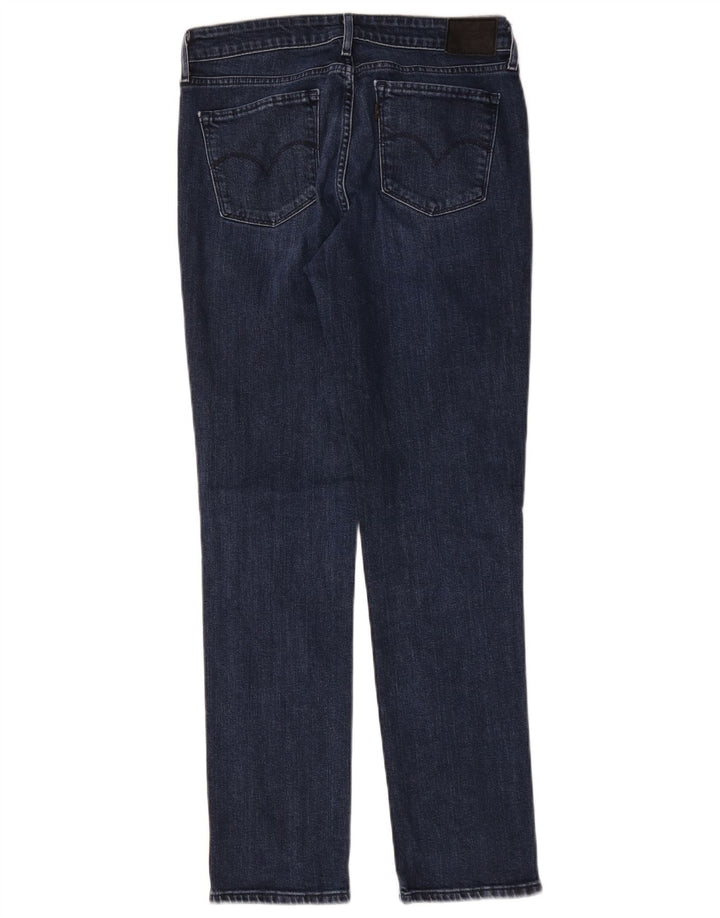 Calça jeans feminina Levi's 712 Slim W30 L30 azul marinho algodão