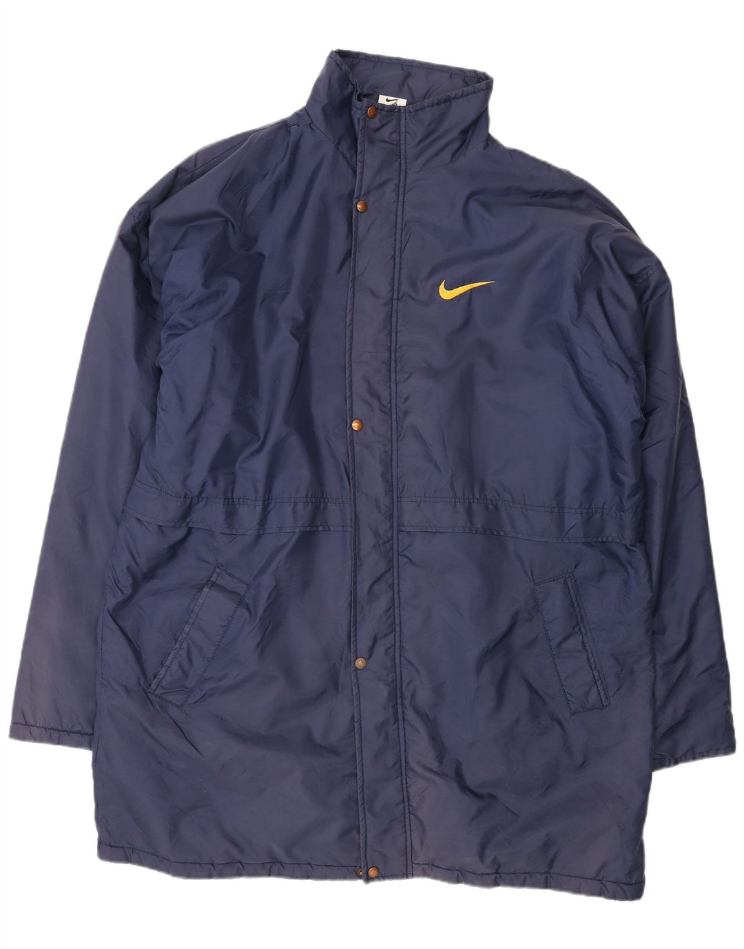 Casaco corta-vento Nike masculino gráfico UK 42 XL azul marinho