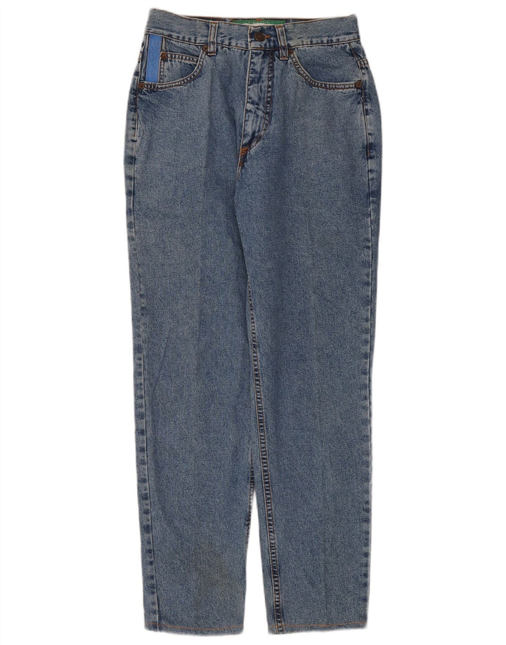 Jeans cônicos femininos Invicta W31 L28 algodão azul