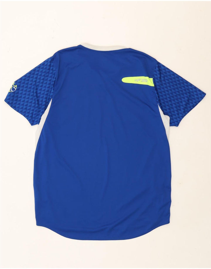 Camiseta Adidas Masculina Graphic Top XL Azul Colorblock Poliéster