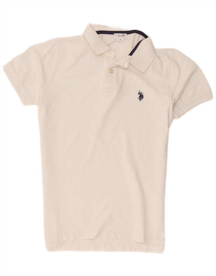 US Polo Assn. Camisa Masculina Média Branca