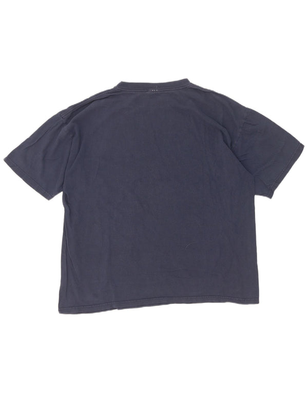 Camiseta masculina Penn Graphic da Champion Top XL algodão azul marinho