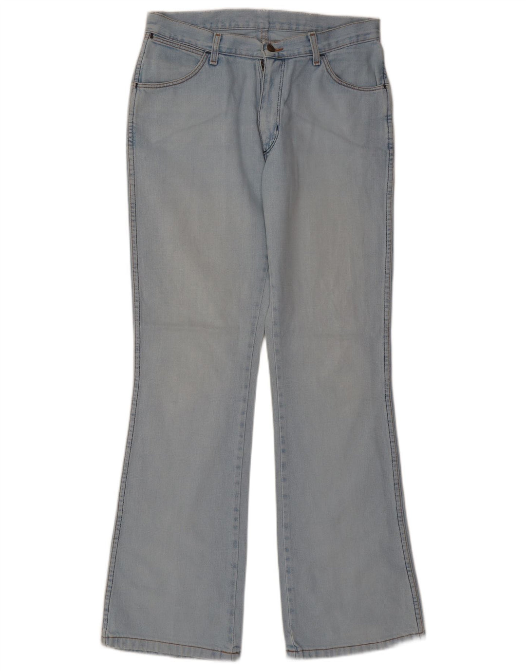 WRANGLER Masculino Bootcut Jeans W34 L34 Azul Algodão