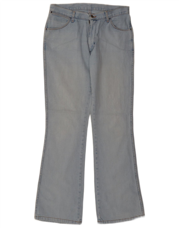 WRANGLER Masculino Bootcut Jeans W34 L34 Azul Algodão