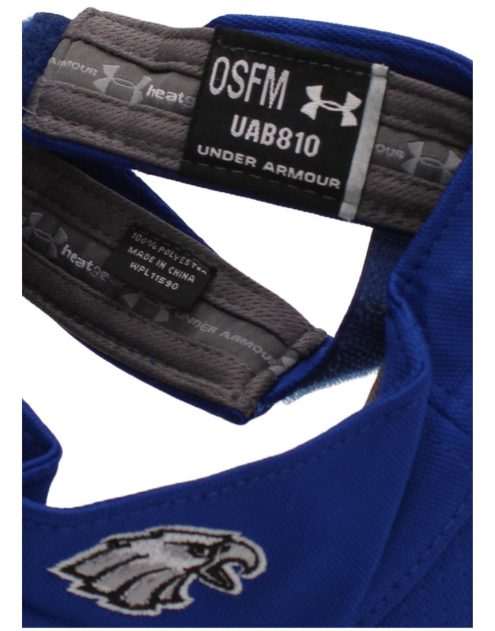 Boné Under Armour masculino com viseira gráfica tamanho único azul poliéster