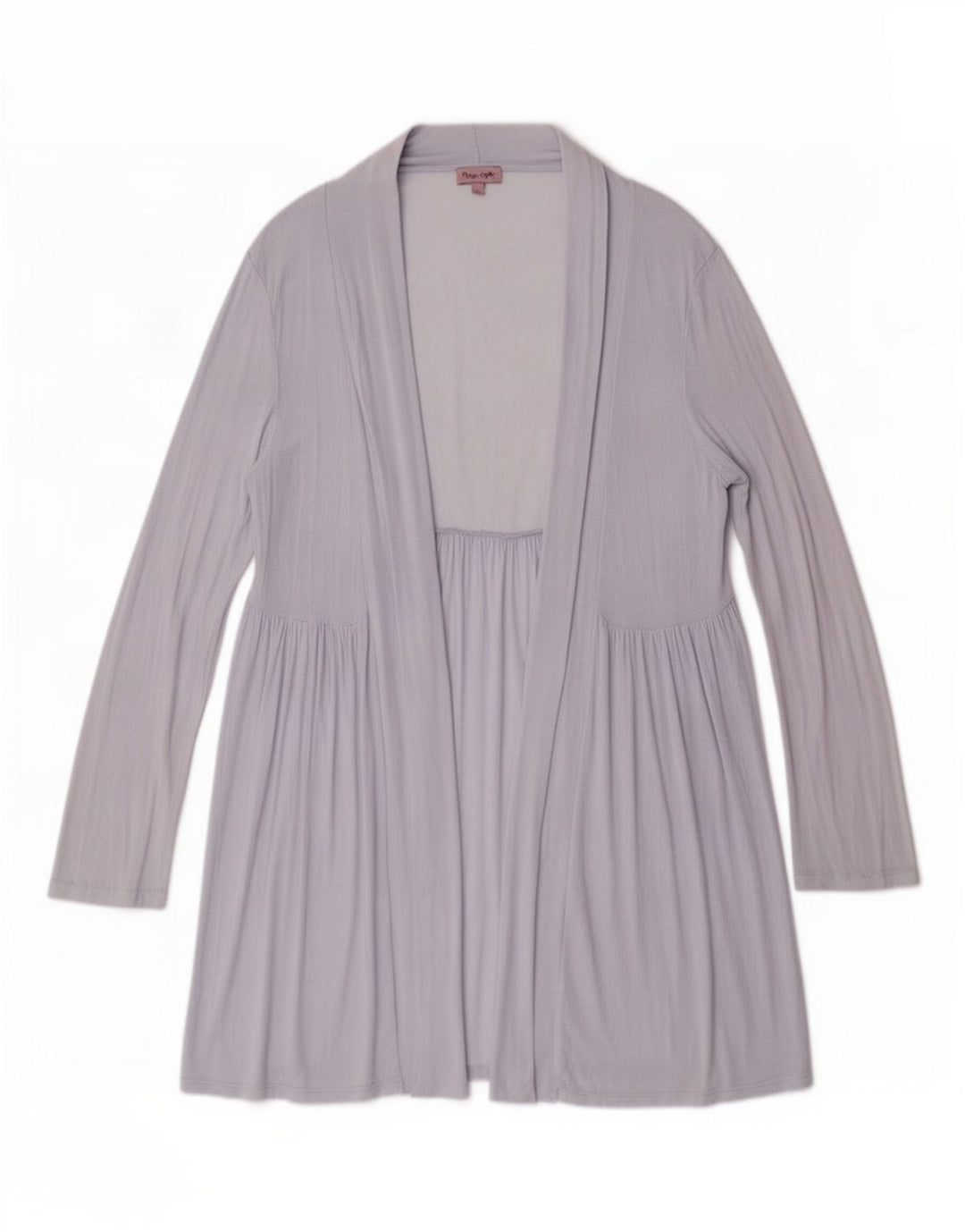 Cardigan Longline Feminino Phase Eight UK 12 Viscose Azul Médio