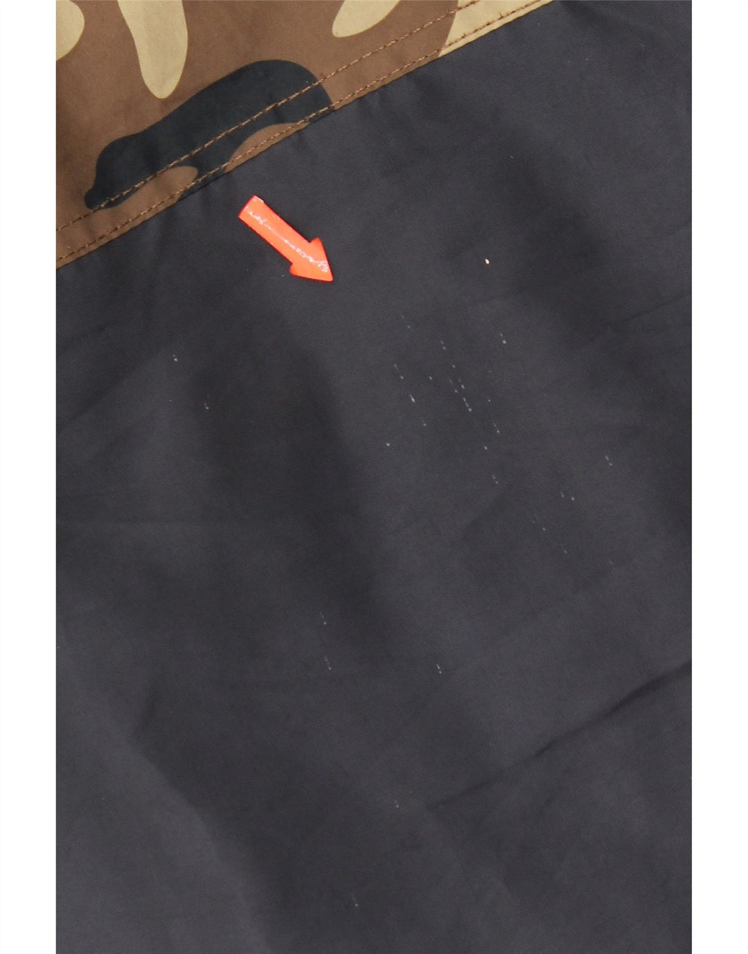 Jaqueta Parka com capuz Zara Boys 13-14 anos camuflagem multicolorida
