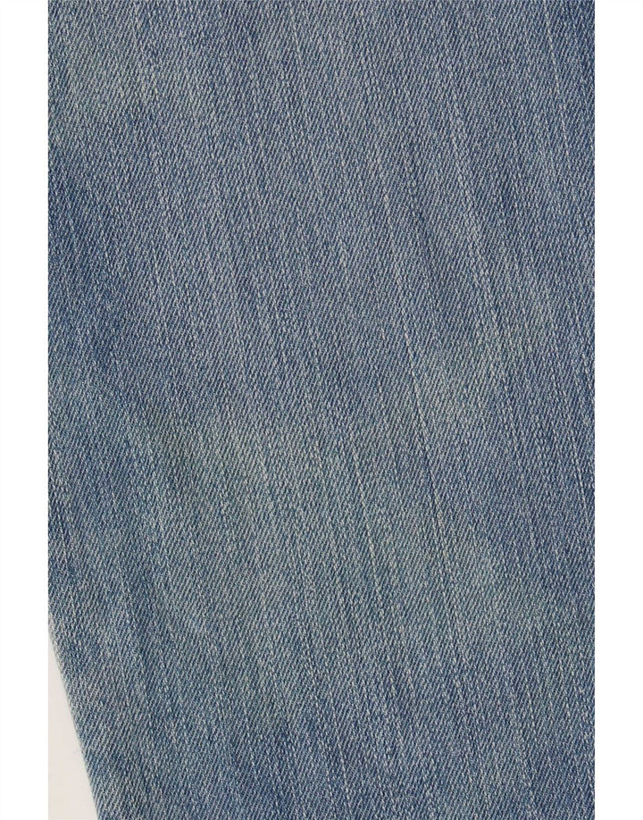 Jeans capri feminino Ralph Lauren US 8 médio W32 L21 algodão azul