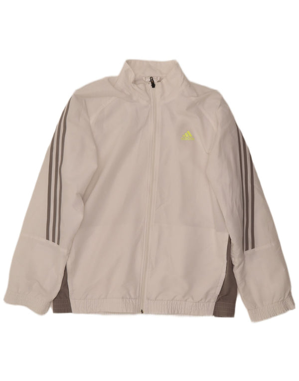 Adidas Mens Graphic Tracksuit Top Jacket UK 42/44 Grande Branco Colorblock