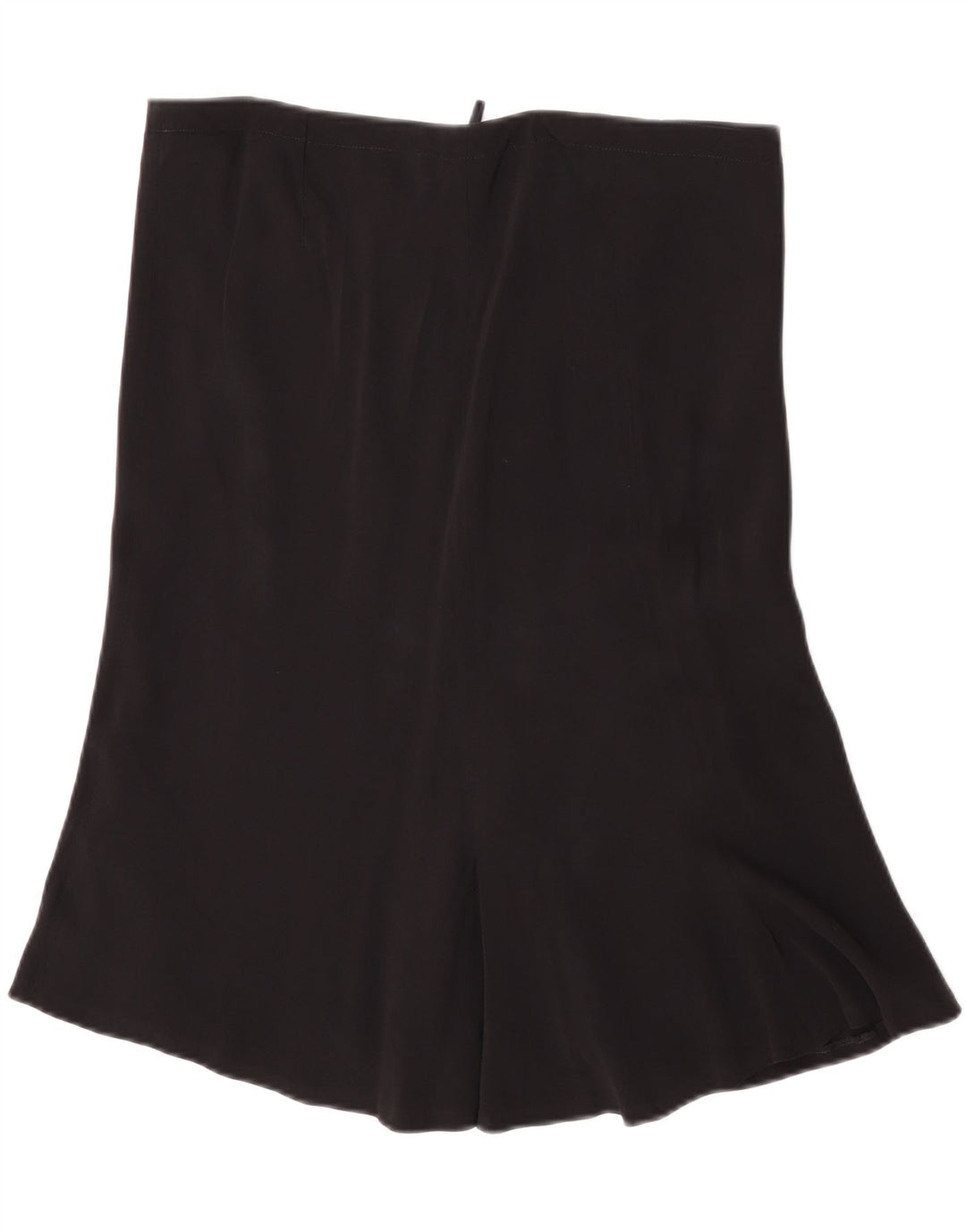 Saia evasê feminina Alexander Mcqueen IT 46 grande W34 L25 preta clássica