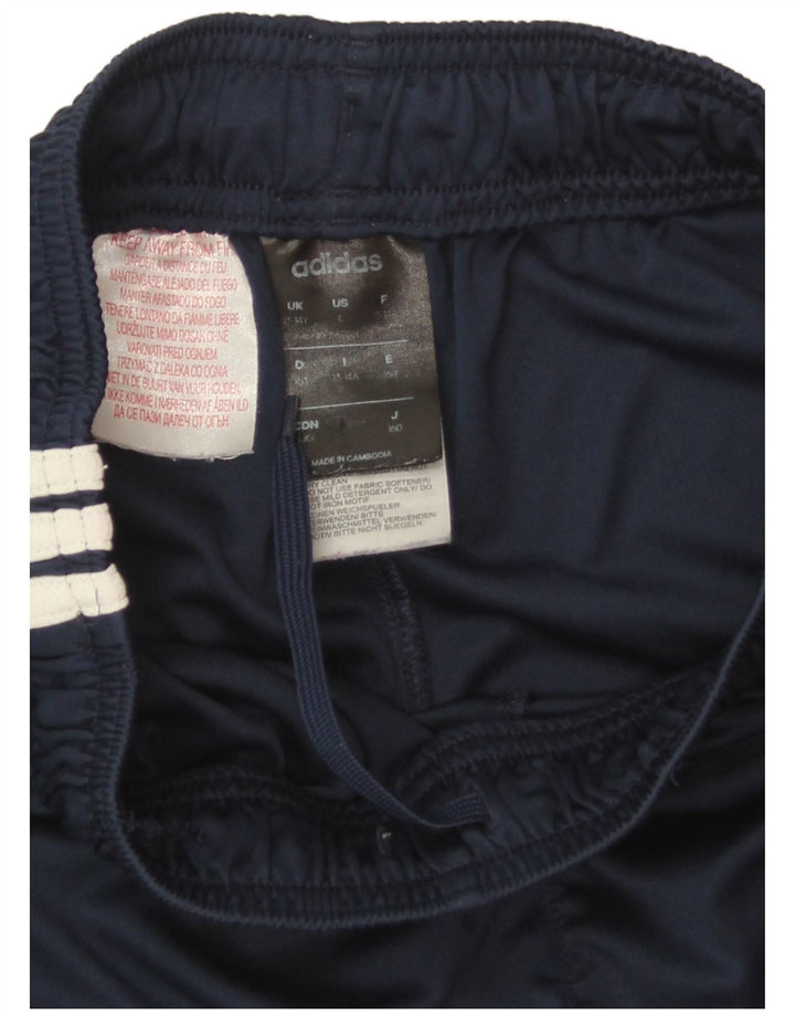 Calções desportivos Adidas Boys Climalite 13-14 anos azul marinho poliéster