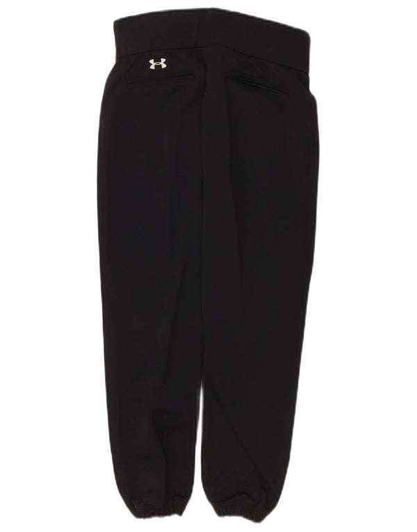 Calça jogger feminina Under Armour Capri XS W24 L22 preta esportiva